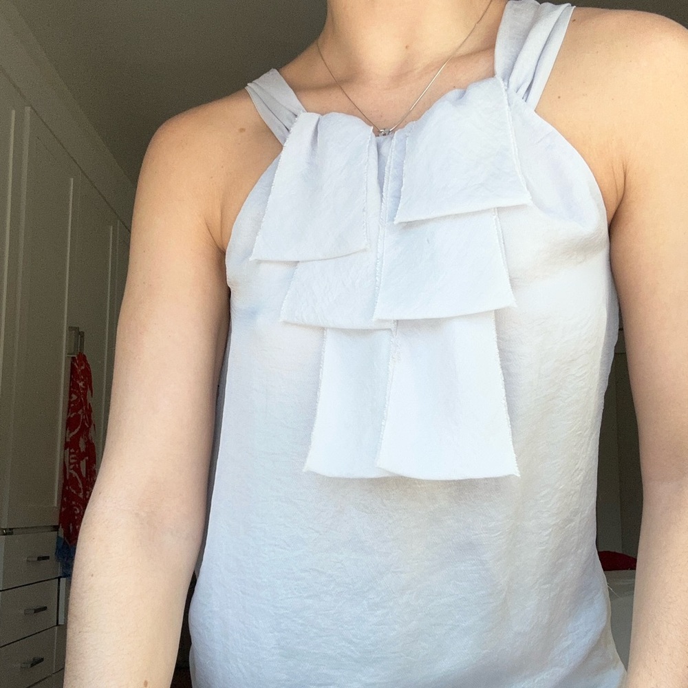 LOFT great condition grey/lavender top